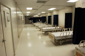 hospital beds